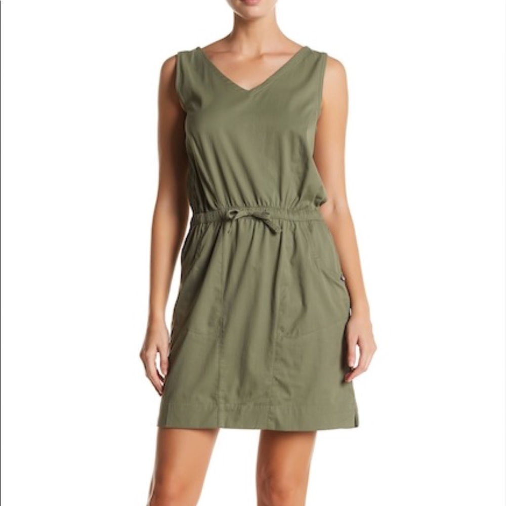 The North Face Olive Drawstring Dress